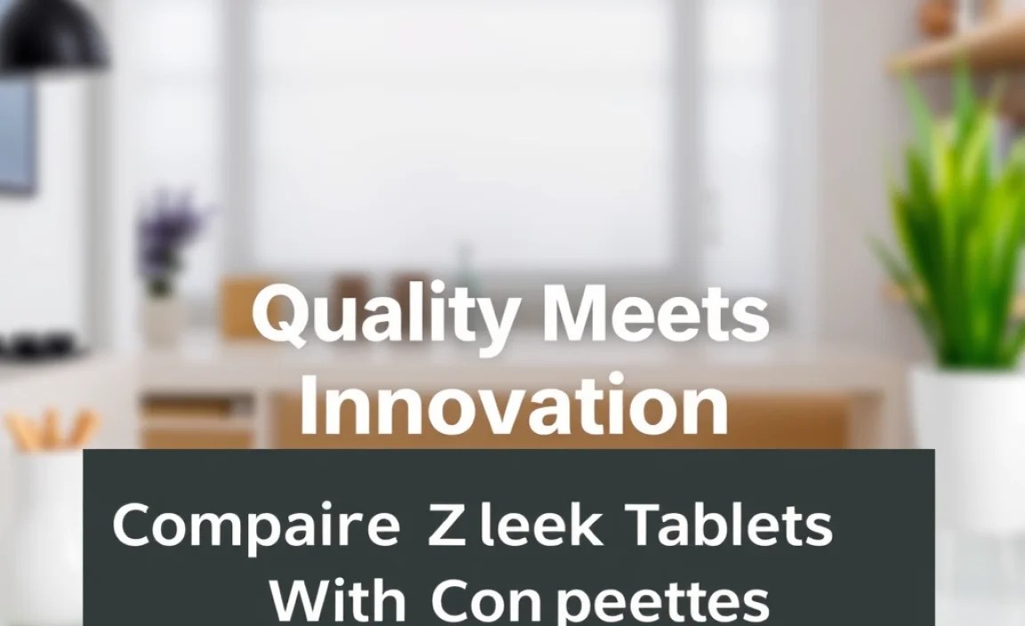 Comparing ZTE Tablets With Competitors