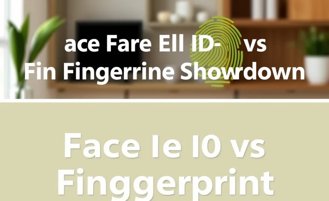 Comparison: Face ID vs Fingerprint