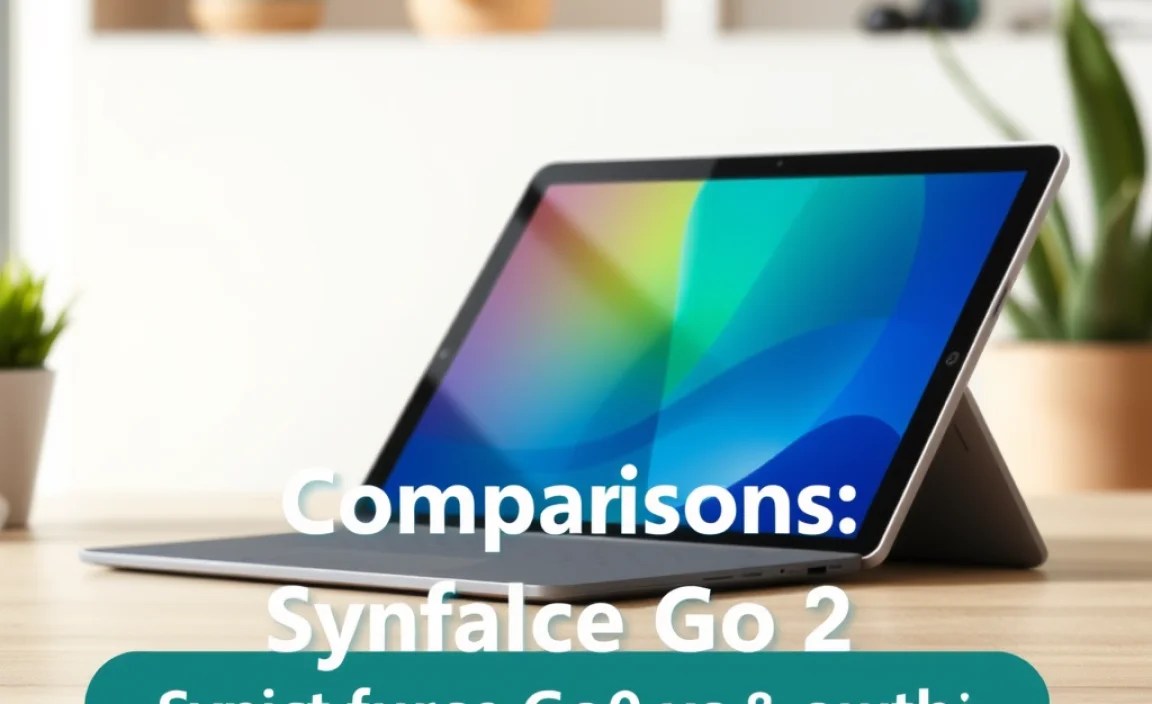 Comparisons: Surface Go 2 vs. Other Tablets