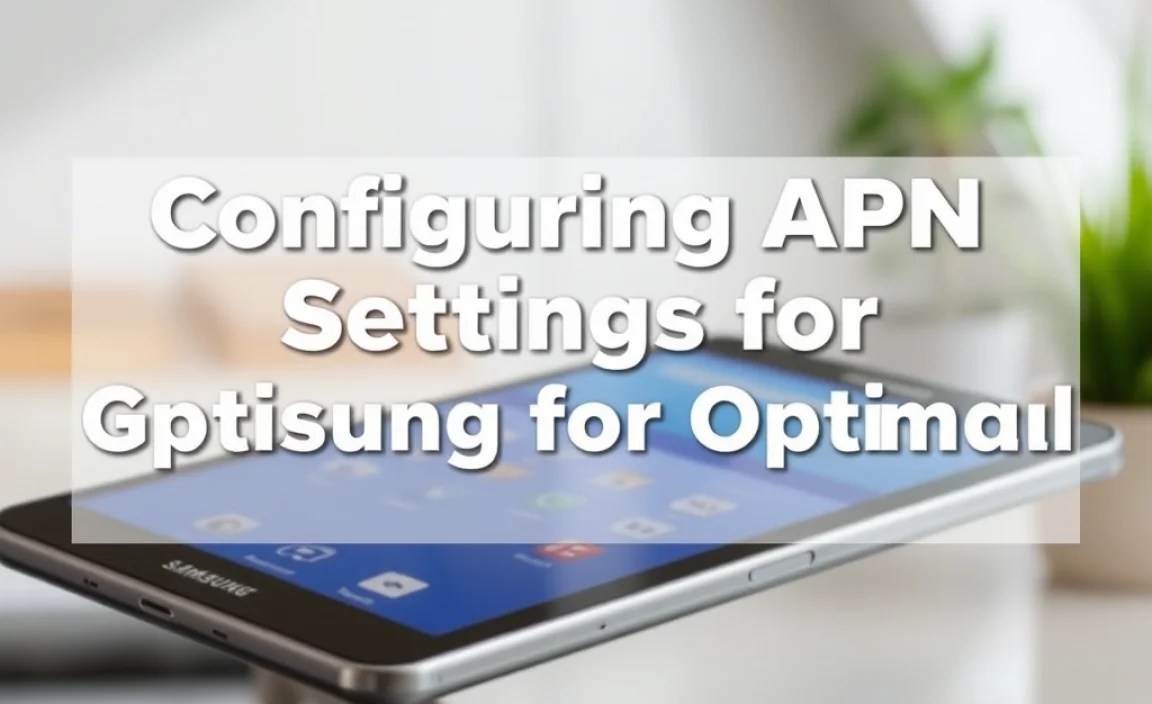 Configuring APN Settings for Optimal Performance