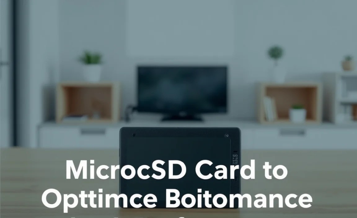 Configuring Your MicroSD Card for Optimal Performance