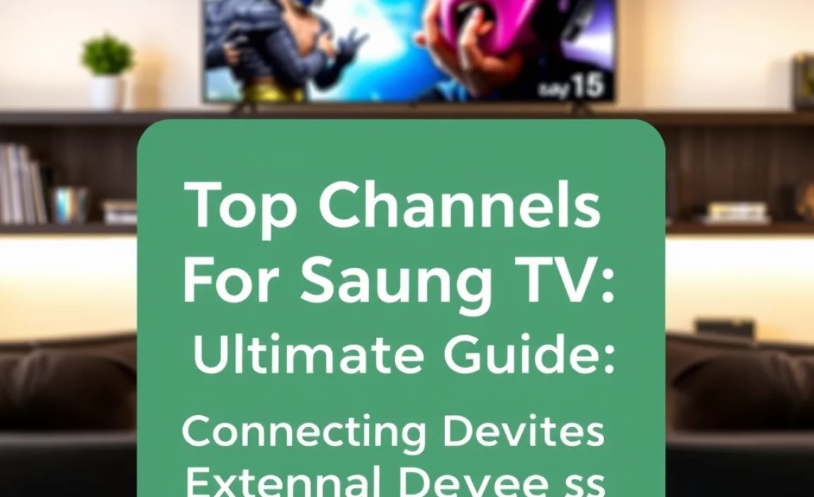 Connecting External Devices for More Channels
