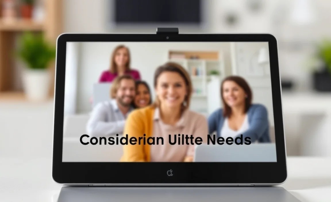 Considering Different User Needs