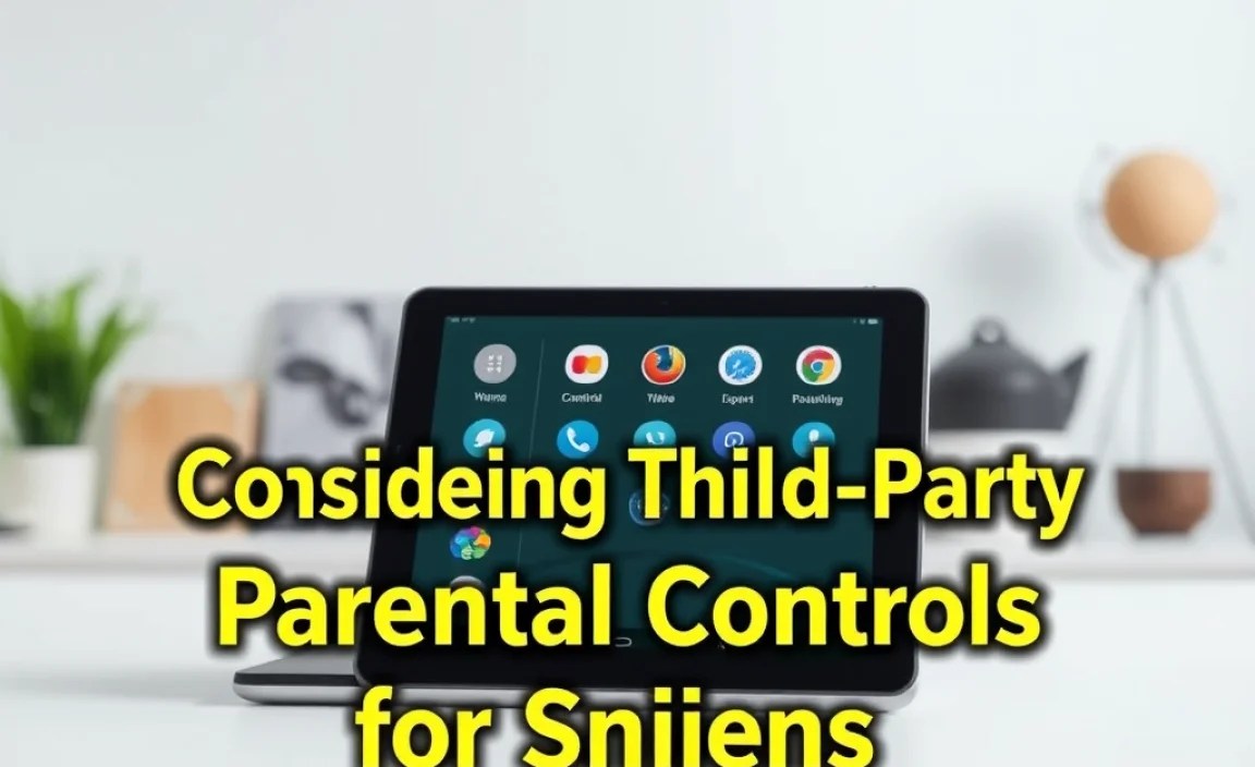 Considering Third-Party Parental Control Apps