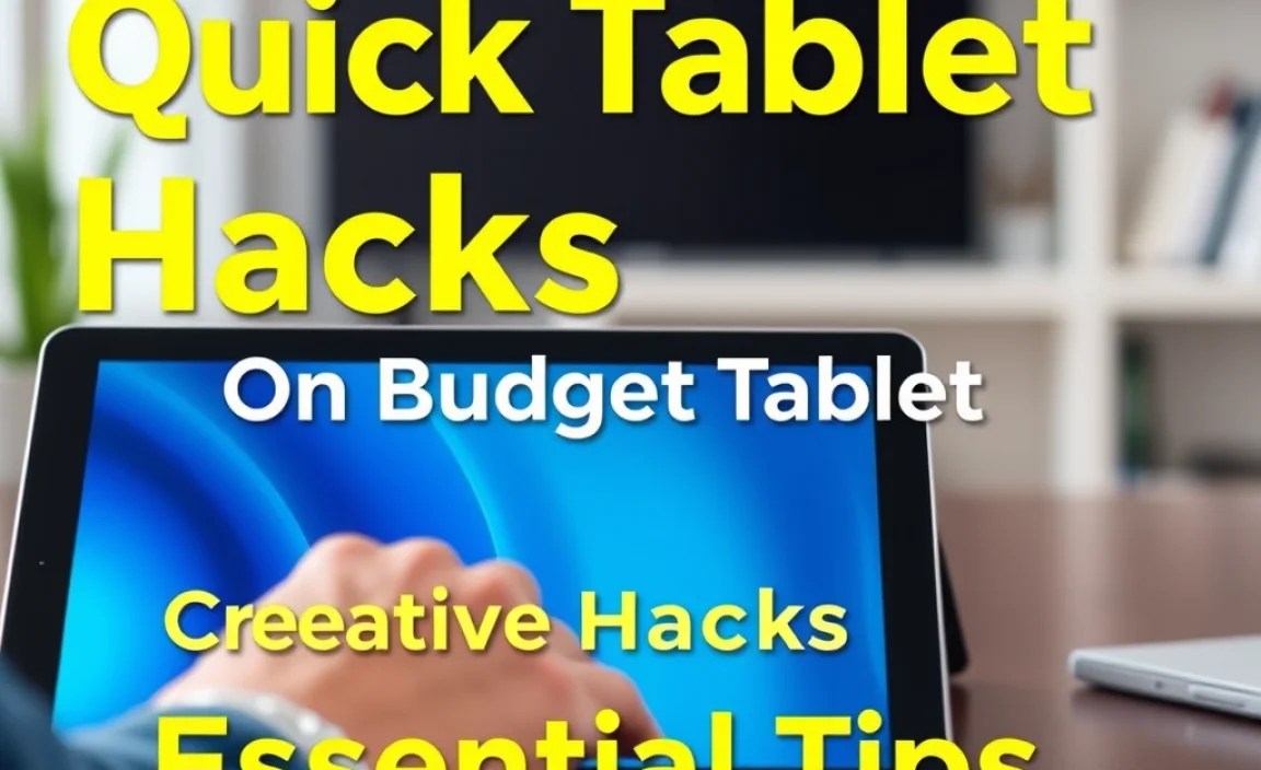Creative Hacks for Budget Tablets