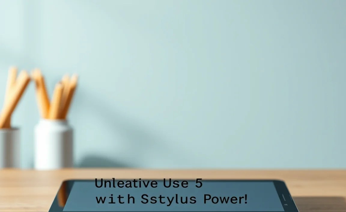 Creative Uses for Fusion5 Tablet