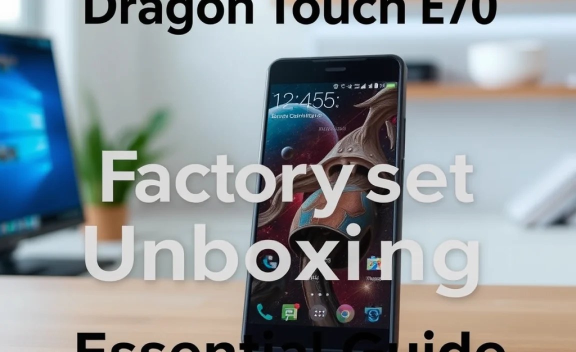 Dragon Touch E70 Factory Reset Unboxing: Essential Guide
