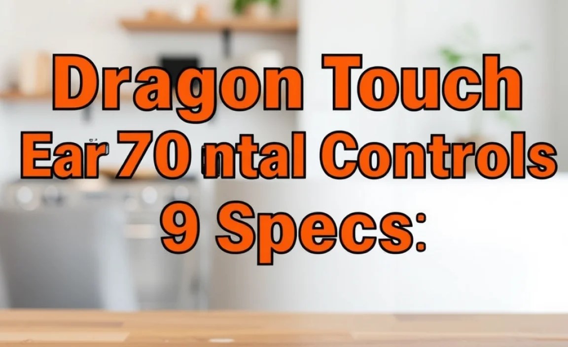 Dragon Touch E70 Parental Controls Specs: Essential Guide