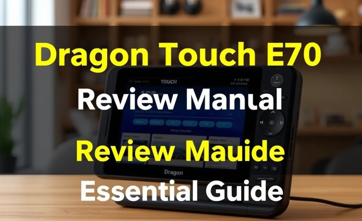 Dragon Touch E70 Review Manual: Essential Guide