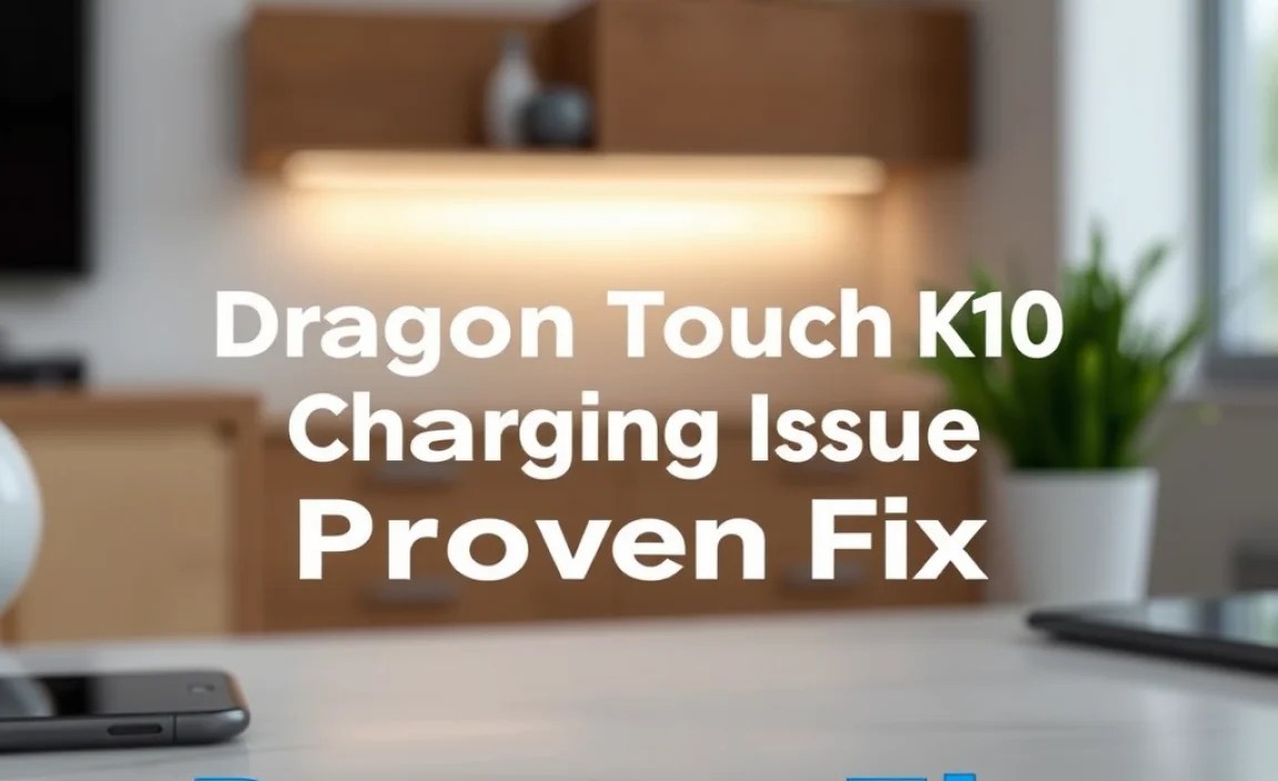 Dragon Touch K10 Charging Issue: Proven Fix