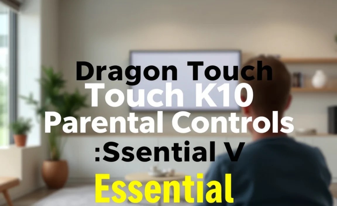 Dragon Touch K10 Parental Controls: Essential Vs