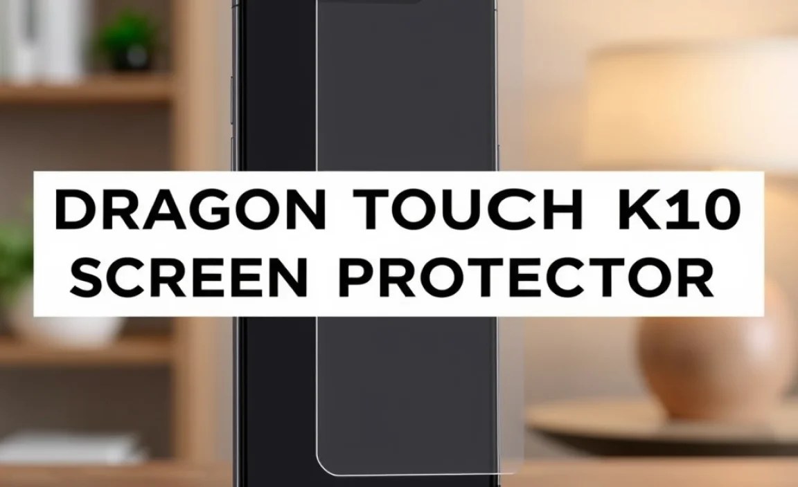 Dragon Touch K10 Screen Protector: Essential Apps
