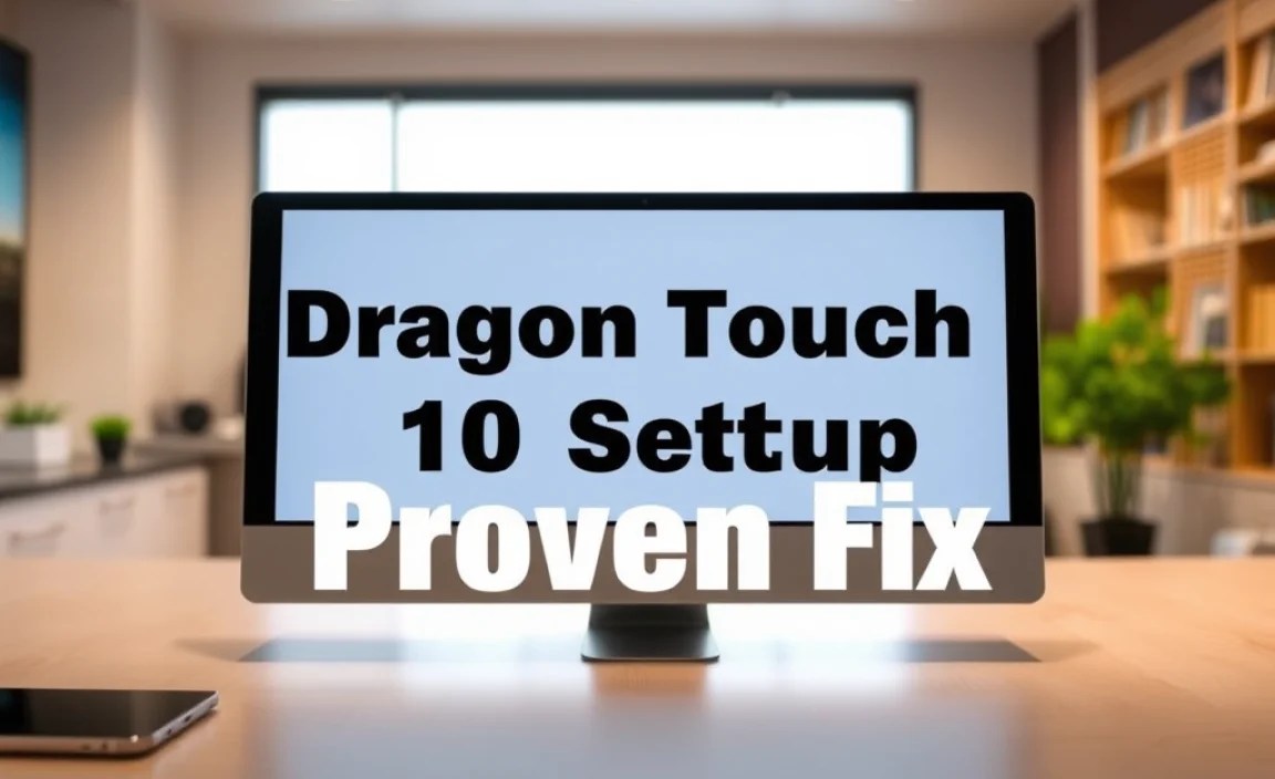 Dragon Touch K10 Setup: Proven Fix