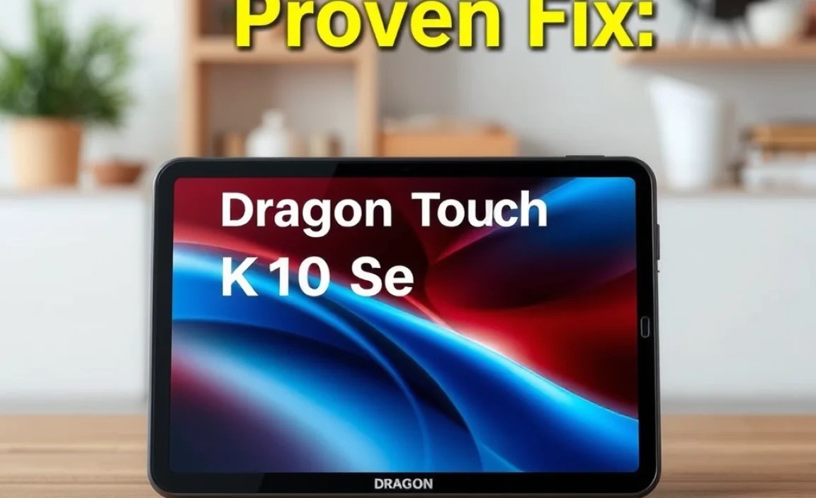 Dragon Touch K10 Setup Wi-Fi Issues