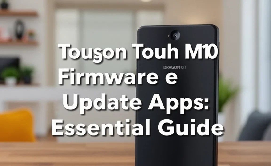 Dragon Touch M10 Firmware Update Apps: Essential Guide