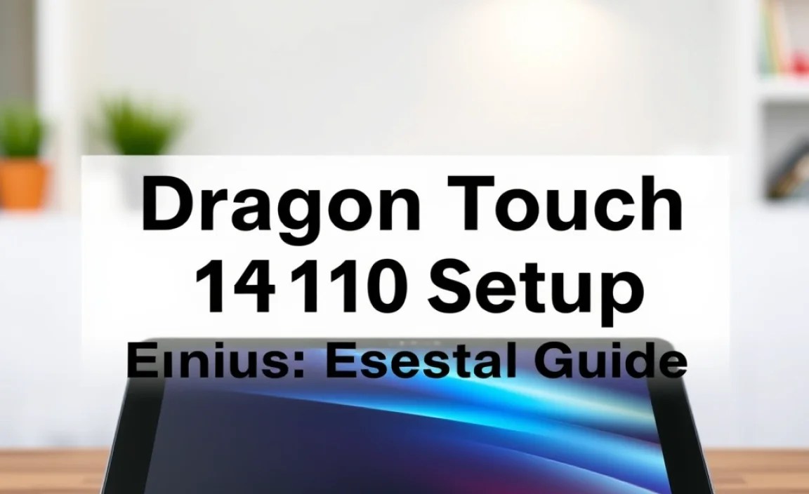 Dragon Touch M10 Tablet Setup: Genius, Essential Guide