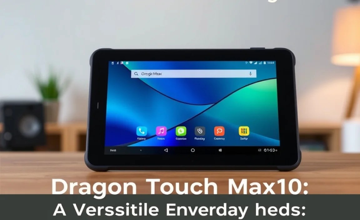 Dragon Touch Max10: A Versatile Tablet for Everyday Needs