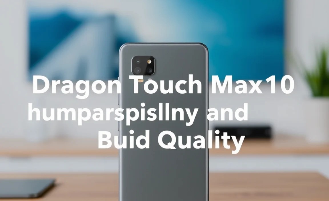 Dragon Touch Max10 Durability and Build Quality