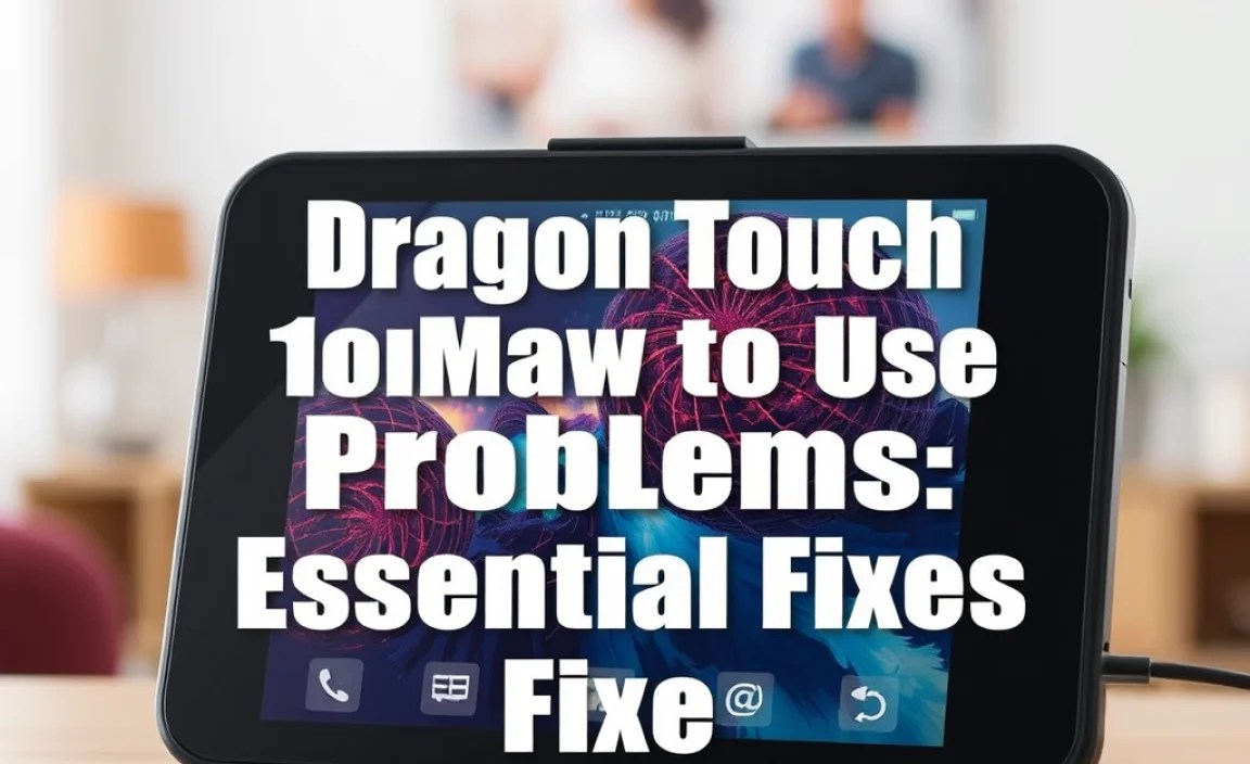 Dragon Touch Max10 How To Use Problems: Essential Fixes