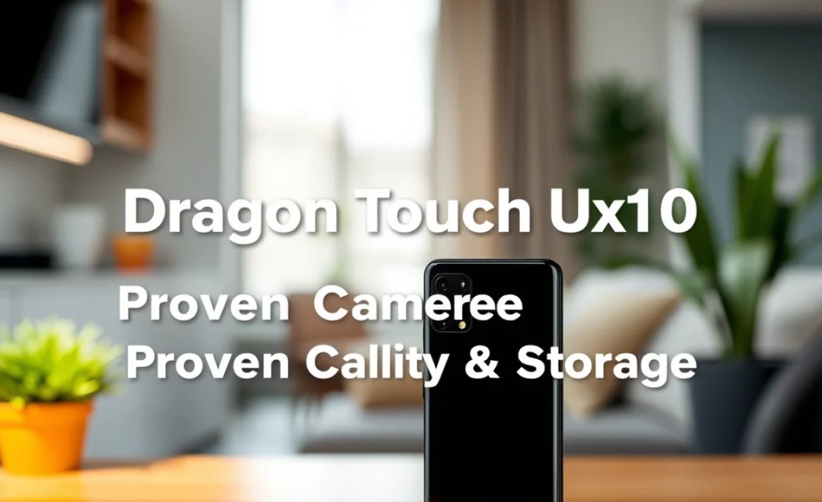 Dragon Touch Max10: Proven Camera Quality & Storage