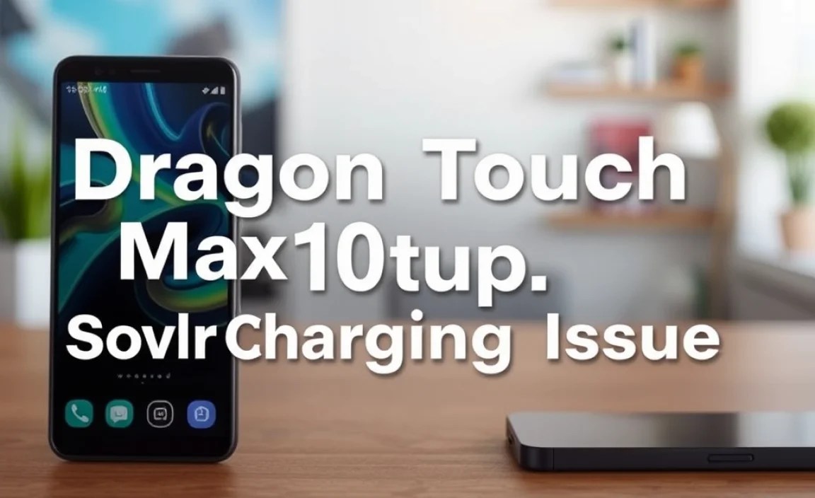 Dragon Touch Max10 Setup: Solved Charging Issue