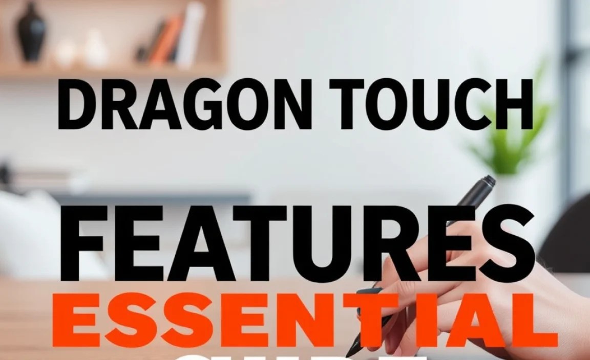 Dragon Touch Max10 Stylus Features: Essential Guide