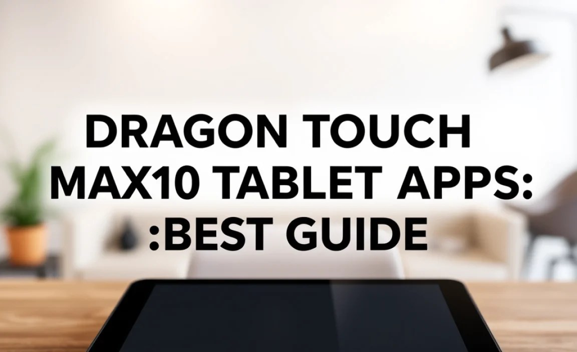 Dragon Touch Max10 Vs Fire Tablet Apps: Best Guide