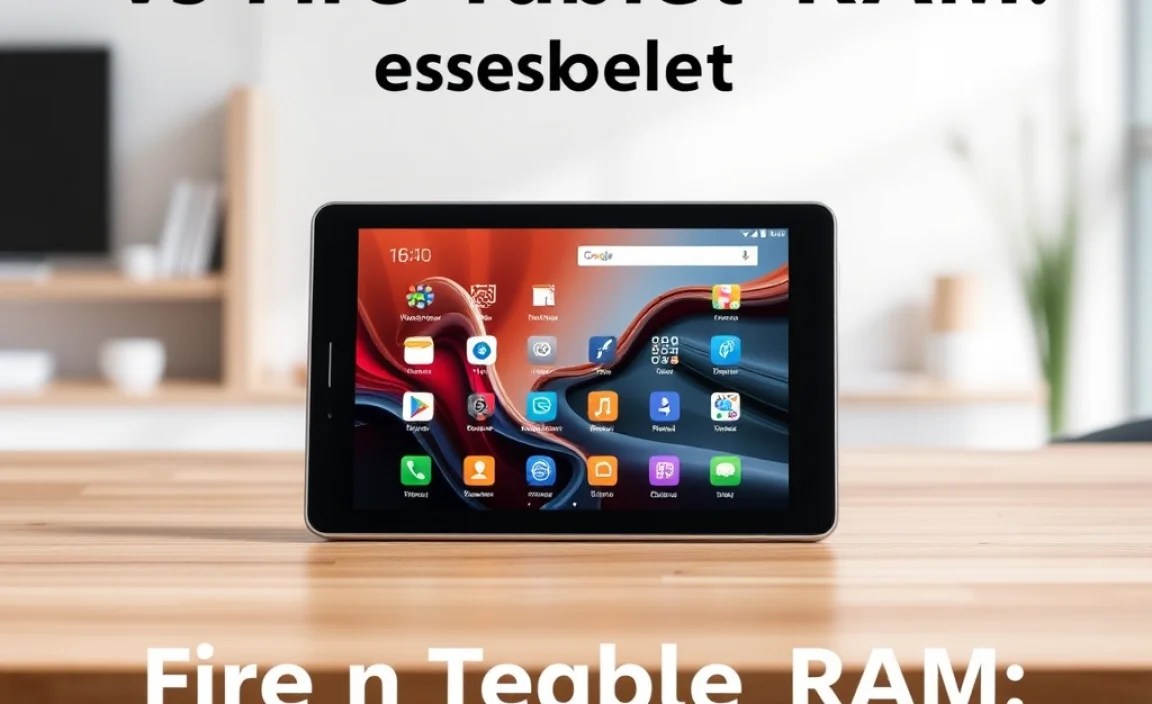 Dragon Touch Max10 vs. Fire Tablet RAM: Direct Comparison