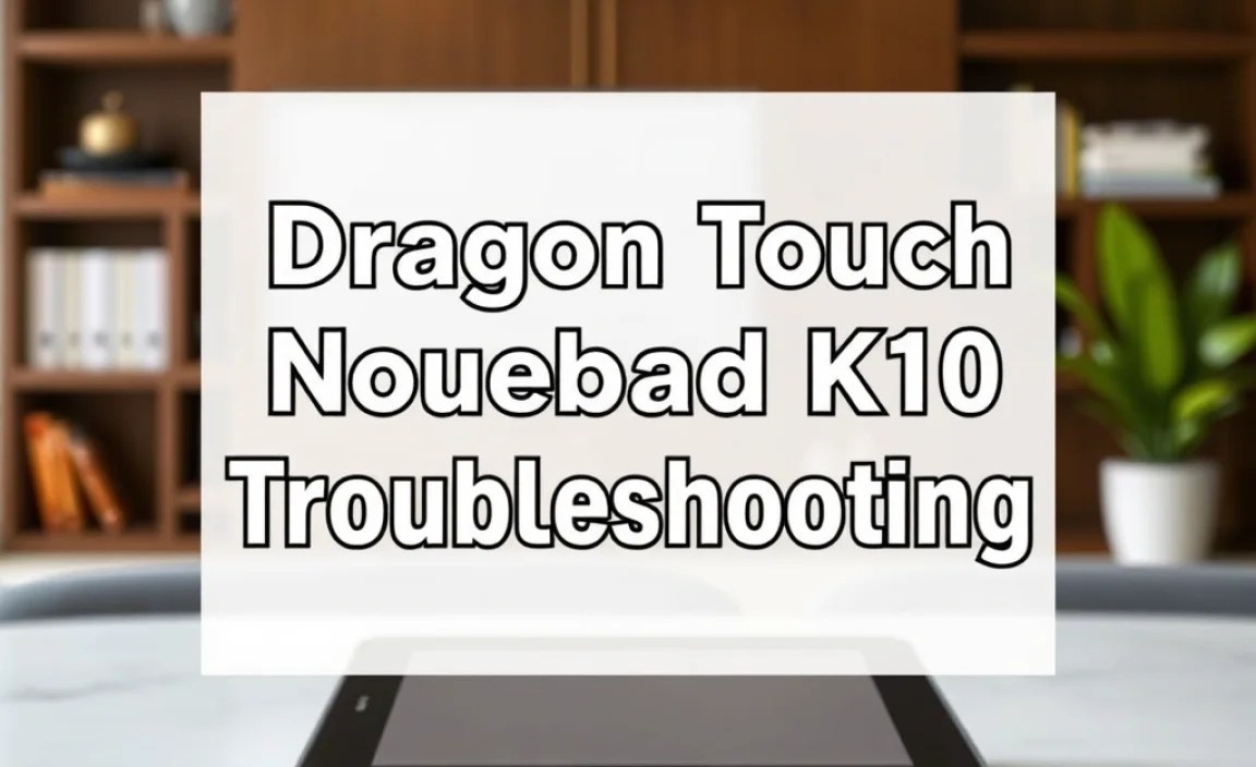 Dragon Touch Notepad K10 Troubleshooting: Essential Parent Guide