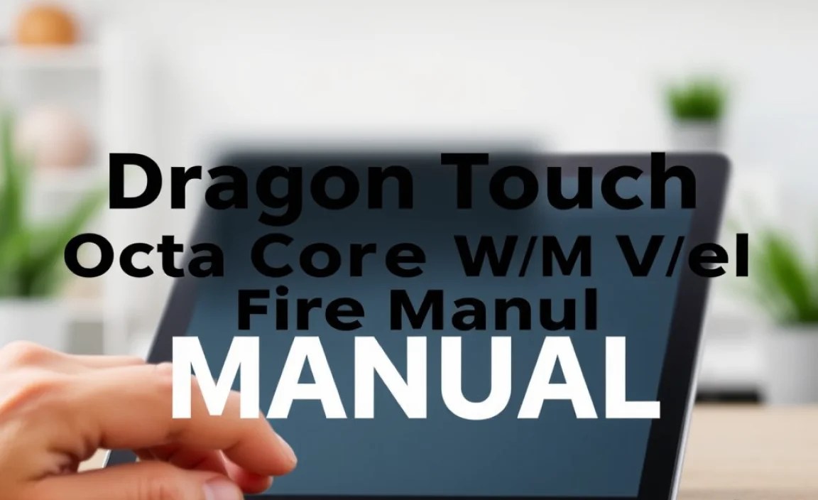 Dragon Touch Octa Core Vs Fire Tablet Manual: Essential Guide