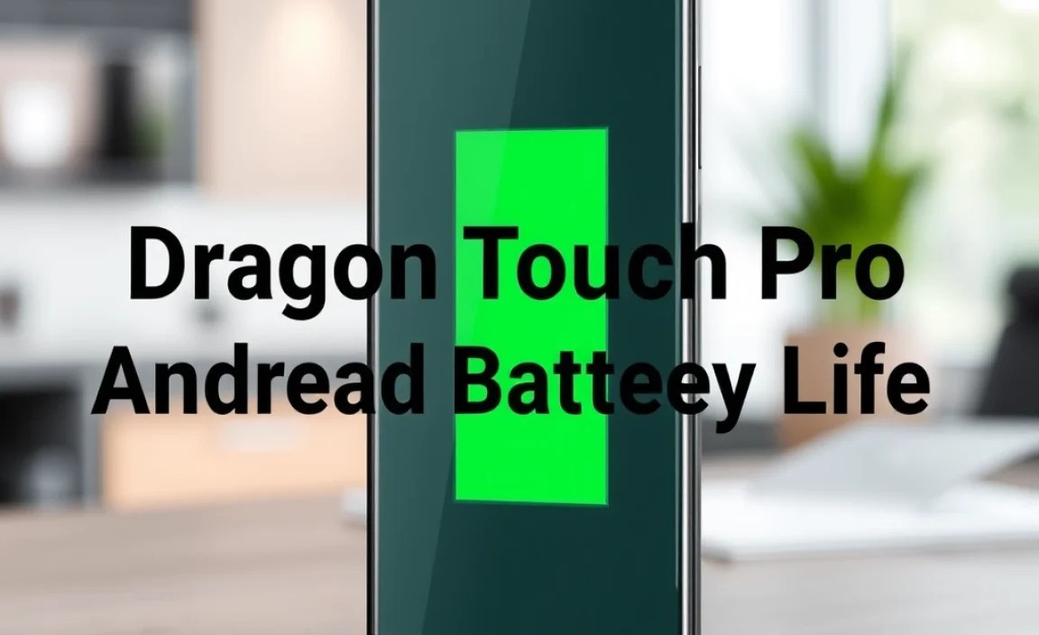 Dragon Touch Pro Android Battery Life: Essential Power