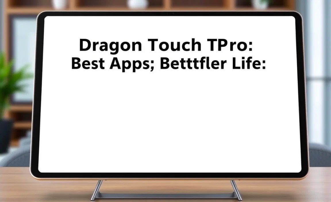 Dragon Touch Pro Tablet: Key Specifications and Features