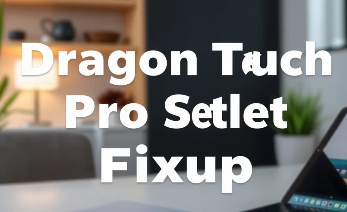 Dragon Touch Pro Tablet Setup: Essential Bluetooth Fixes