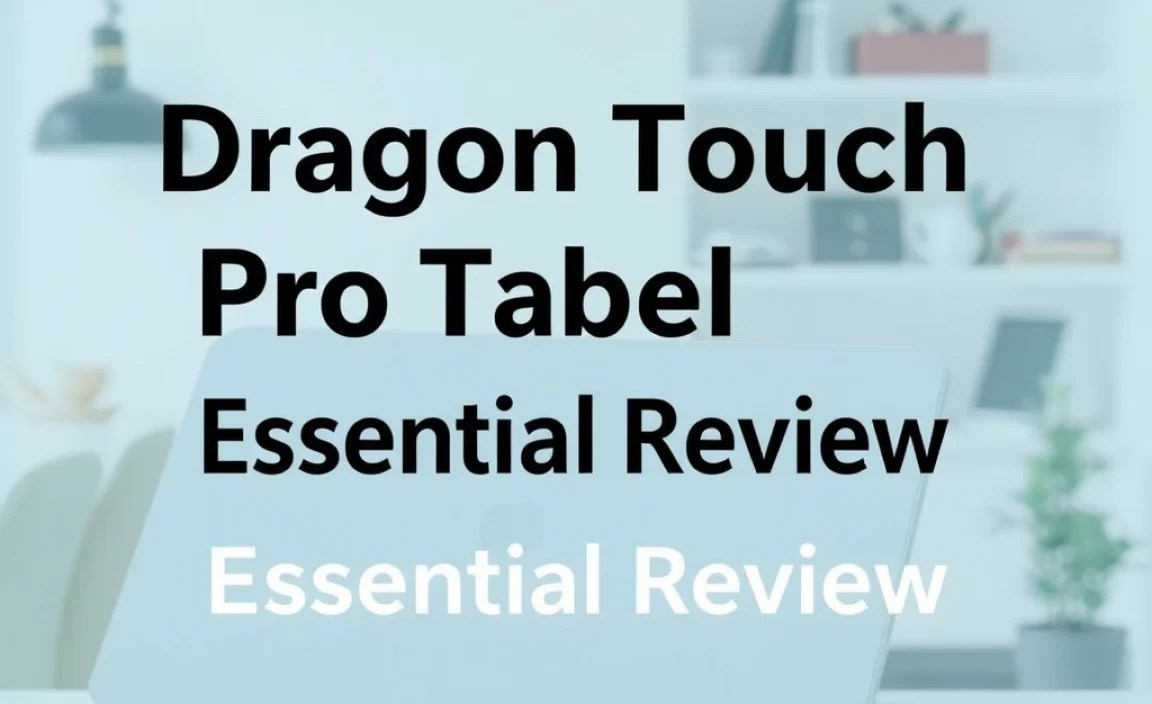 Dragon Touch Pro Tablet Warranty: Essential Review