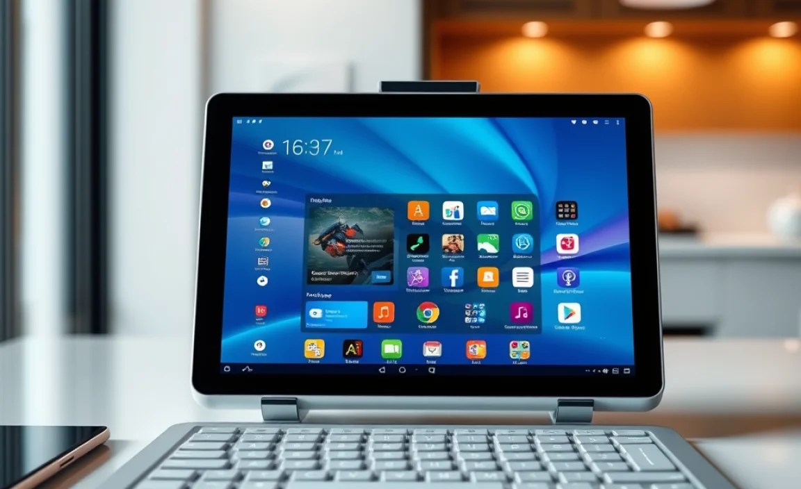 Dragon Touch Tablet User Interface