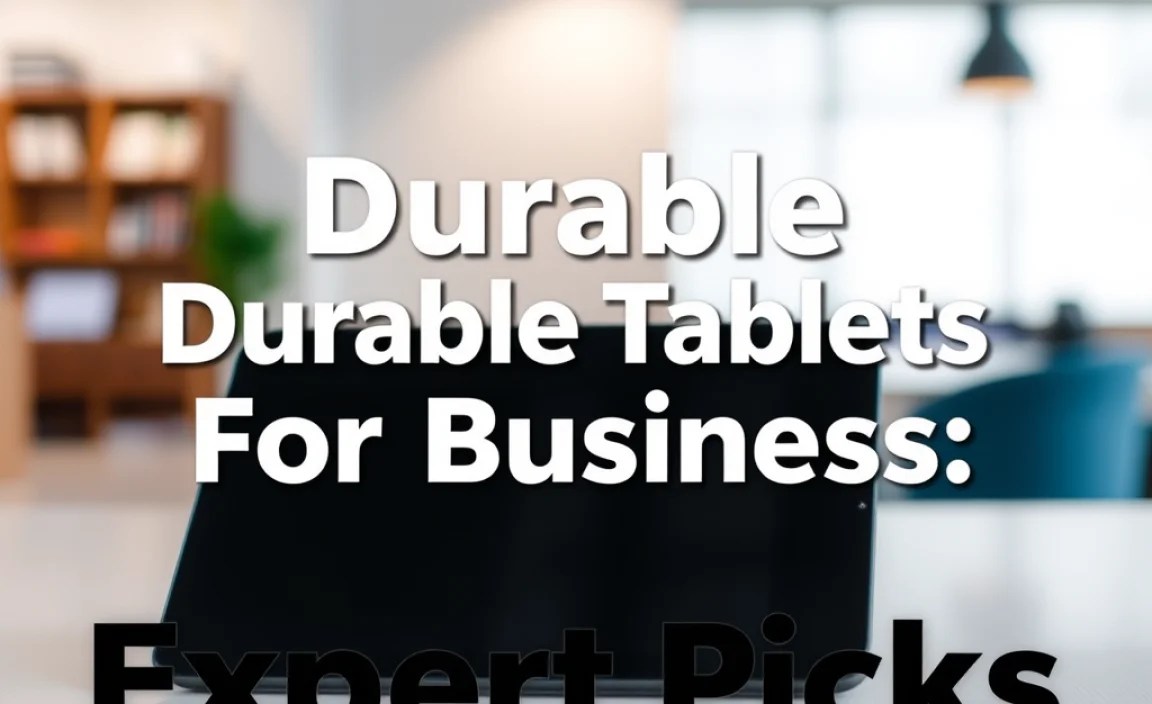 Durable Tablets For Business: Expert Picks
