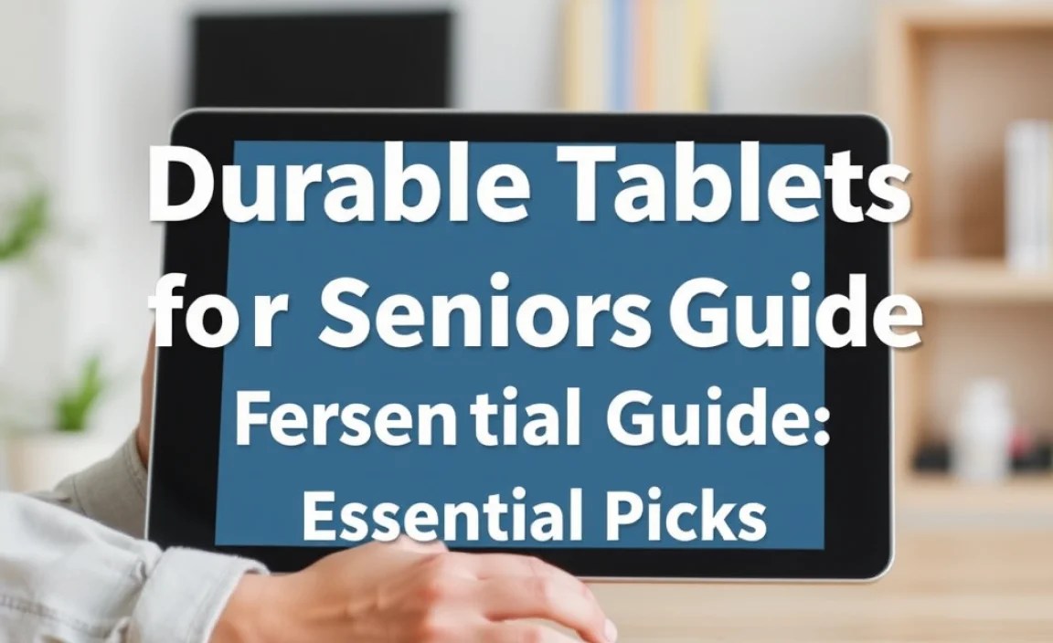 Durable Tablets for Seniors Guide: Essential Picks