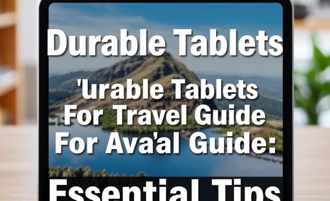 Durable Tablets For Travel Guide: Essential Tips