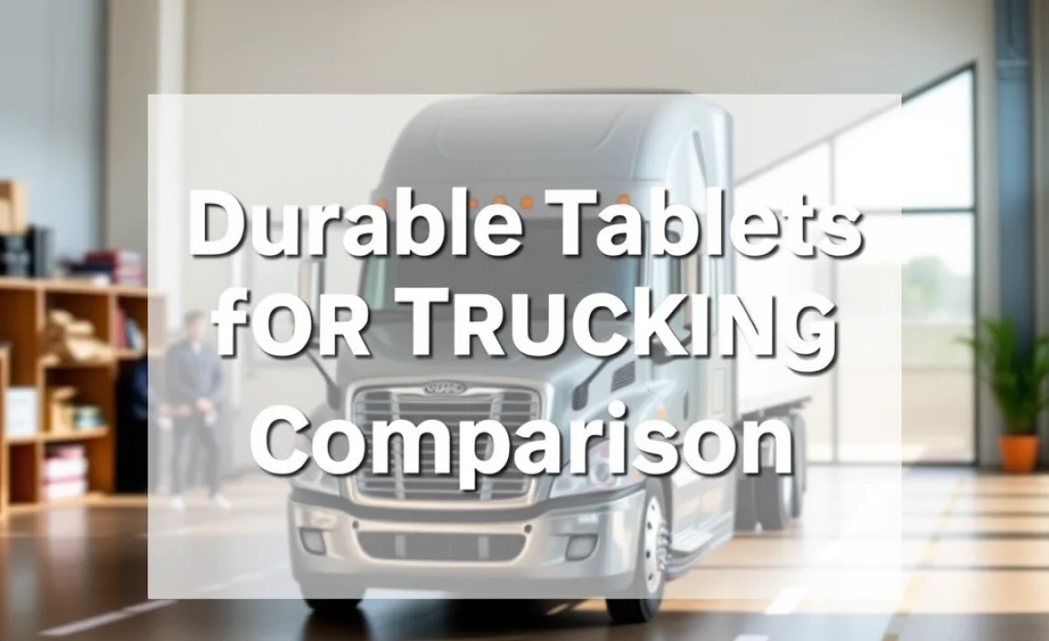 Durable Tablets for Trucking Comparison: Essential Guide