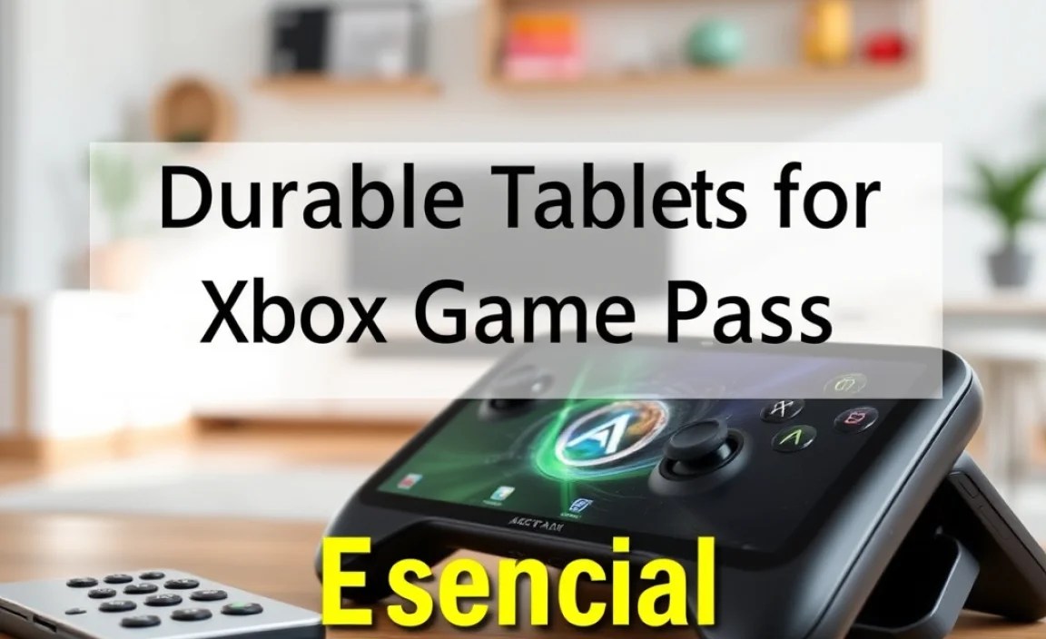 Durable Tablets for Xbox Game Pass: Essential Beginner Guide