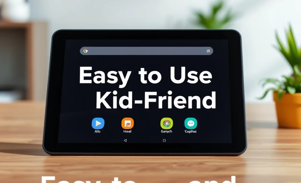 Easy to Use and Kid-Friendly