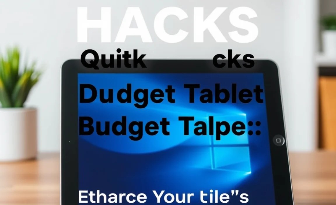 Enhance Your Tablet’s Usability