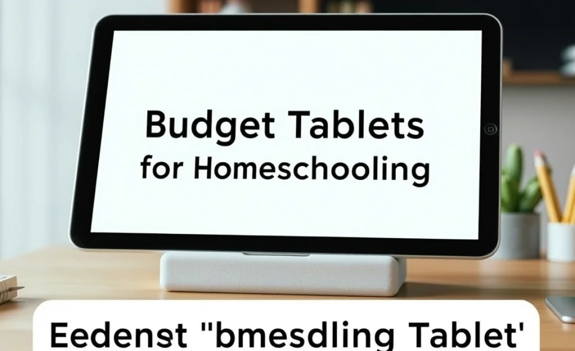 Essential “Homeschooling Tablet” Comparison Table