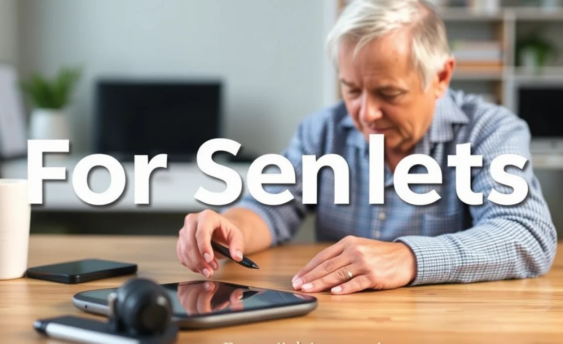 Essential Accessories for Senior Tablets