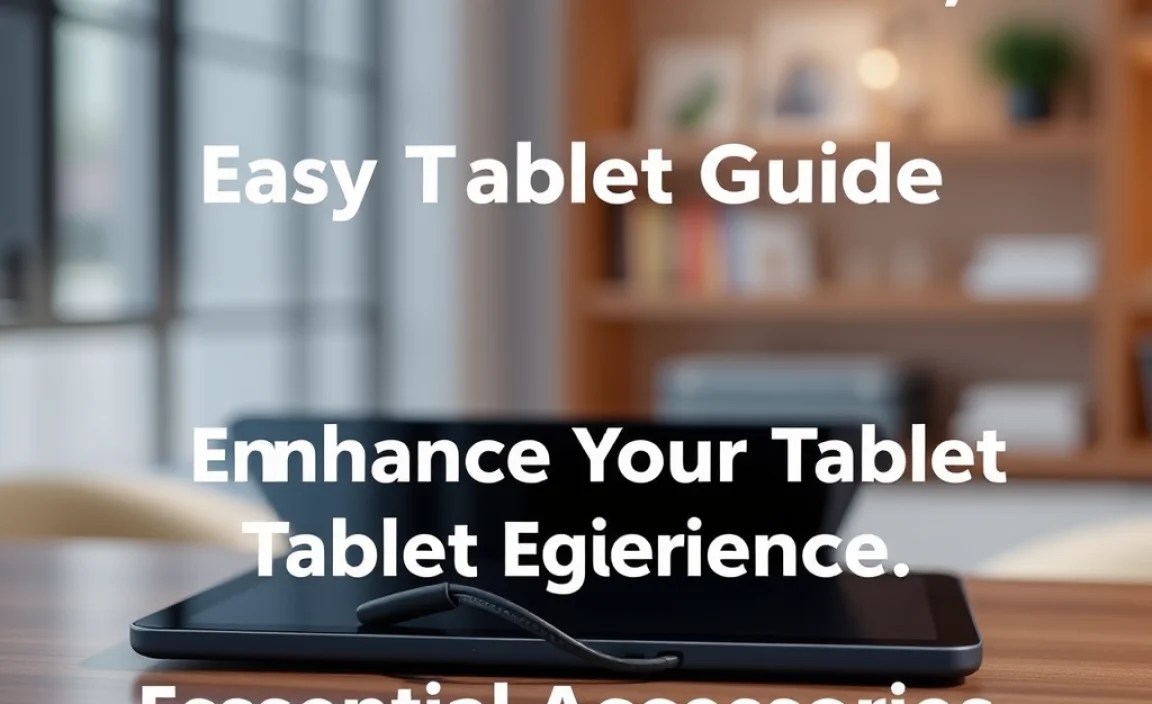 Essential Accessories to Enhance Your Tablet Experience