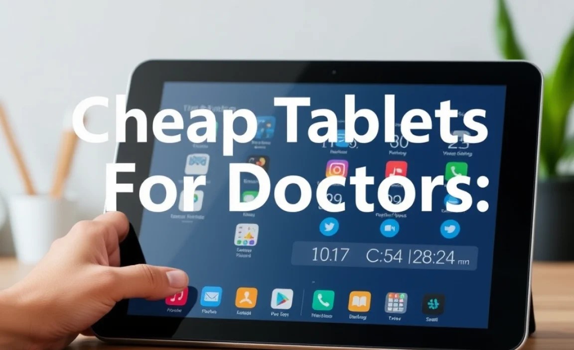 Essential Apps for Doctors on Tablets