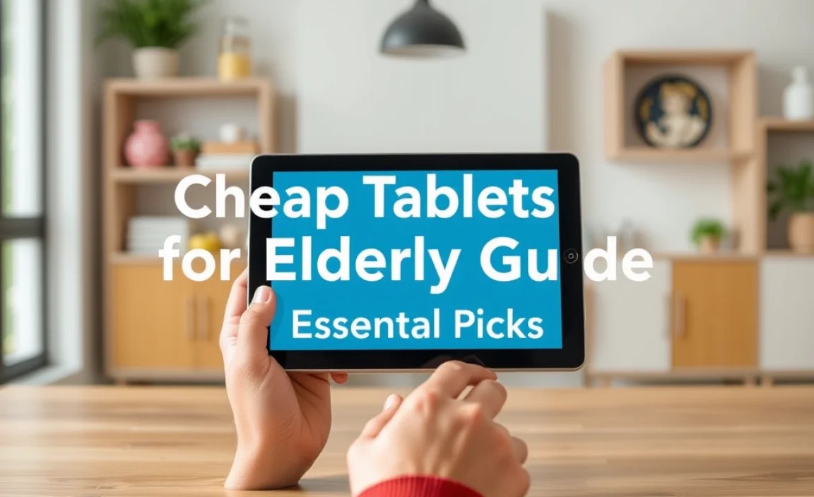 Essential Features for Senior-Friendly Tablets