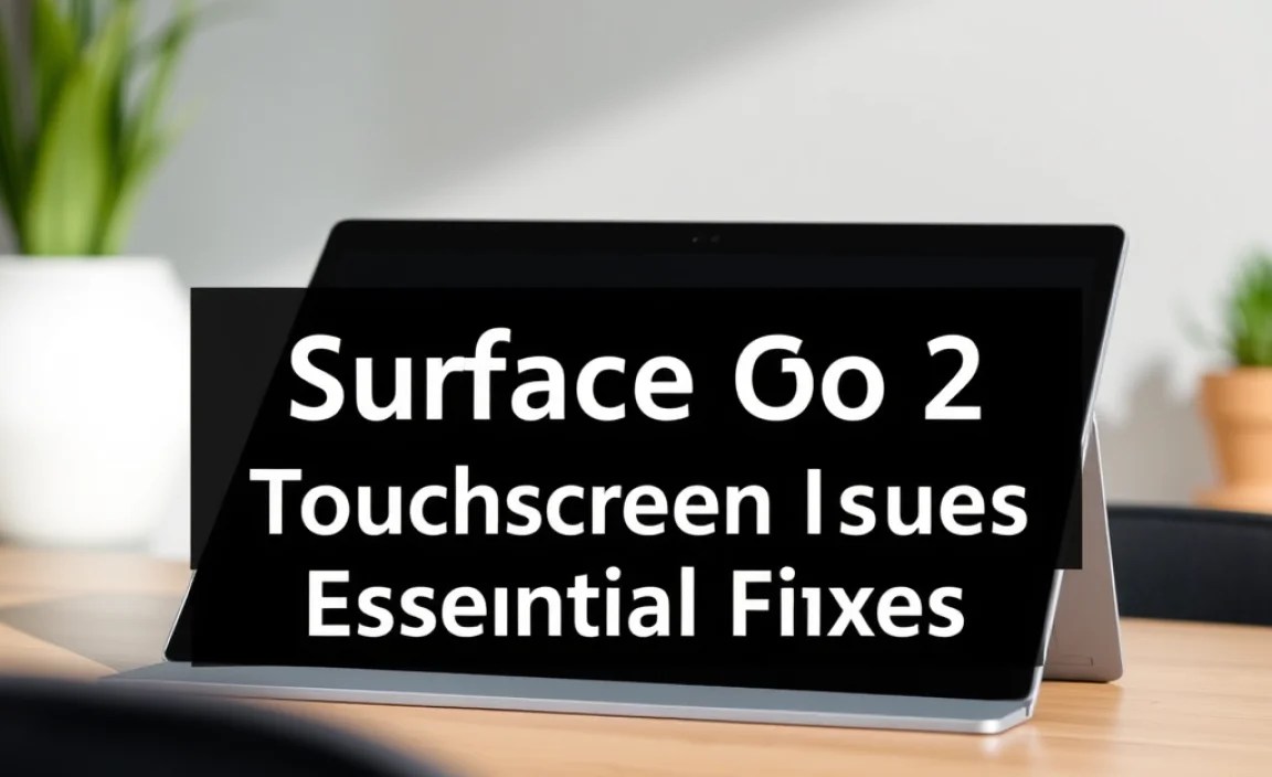 Essential Fixes for Surface Go 2 Touchscreen Issues