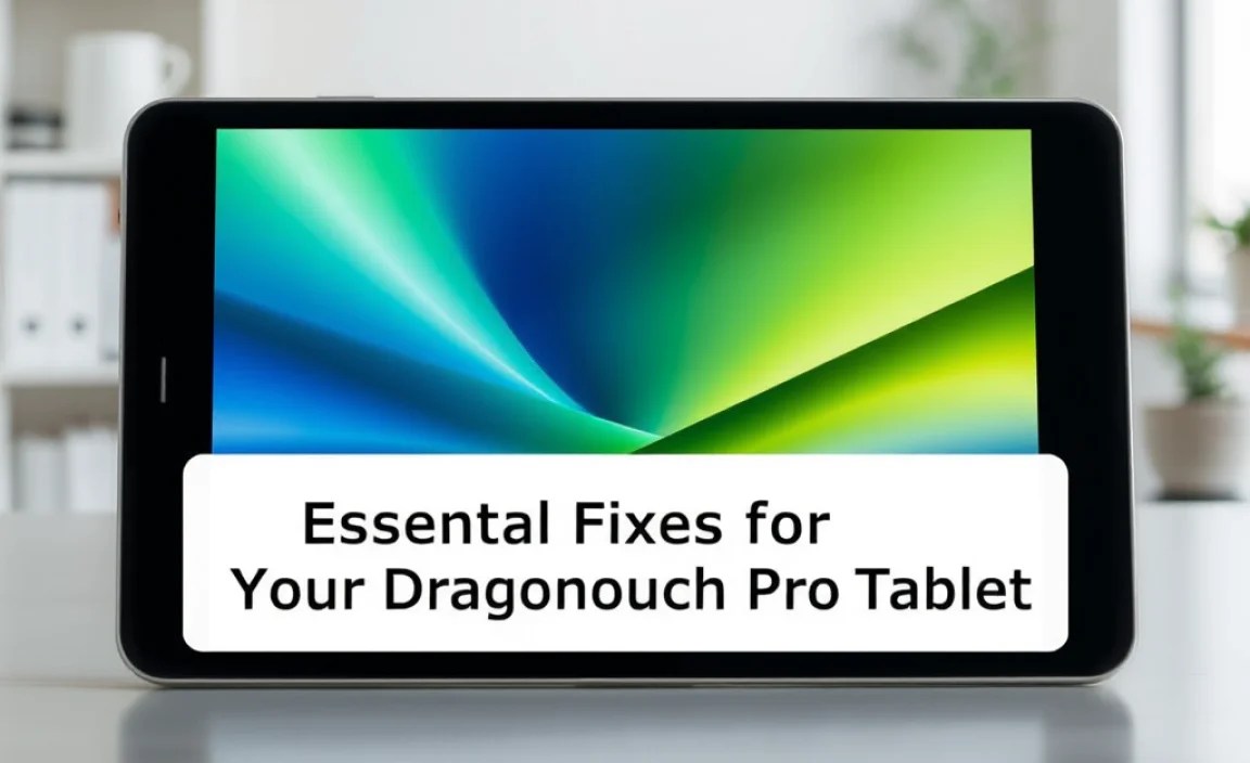 Essential Fixes for Your Dragon Touch Pro Tablet