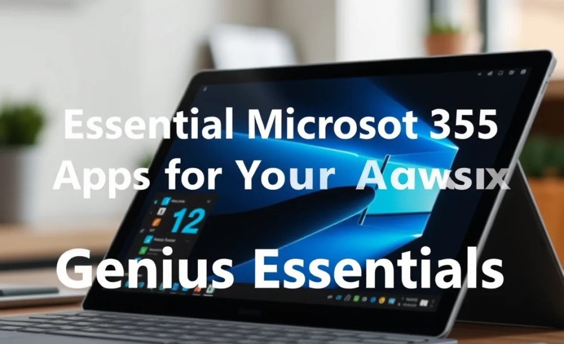 Essential Microsoft 365 Apps for Your Surface Pro X Workflow